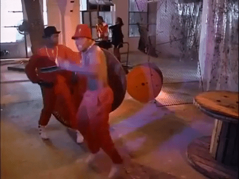 spin spinning GIF by LL Cool J 
