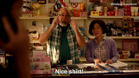 In Love Clothes GIF by Kim's Convenience