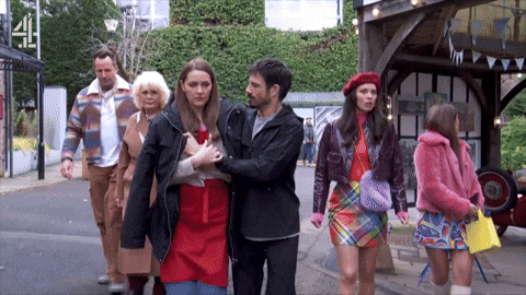 Family Walk GIF by Hollyoaks