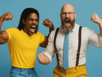 Gym Yelling GIF by Jukebox Saints