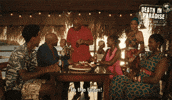 Night Out Cheers GIF by Death In Paradise