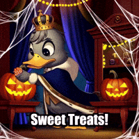 Halloween Candy GIF by sirduckbeth