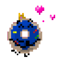 Donut Doughnut Sticker