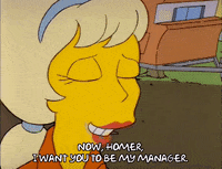 Excited Season 3 GIF by The Simpsons