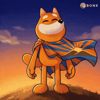 Character Cape GIF by BONK