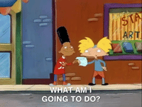 hey arnold nick splat GIF