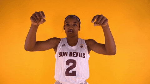 Womens Basketball GIF by Sun Devils