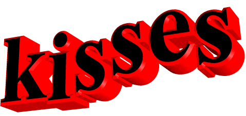 Kisses Sticker by GIPHY Text