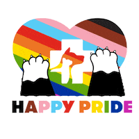 Rainbow Love Sticker by BanfieldPetHospital