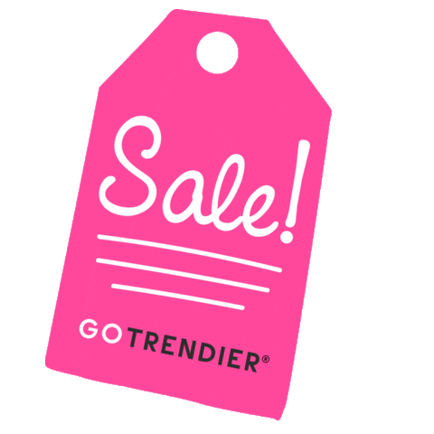 fashion tag Sticker by GoTrendier