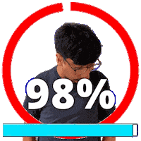 98 Percent Sticker