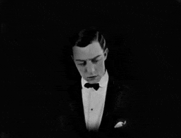 but hes cute buster keaton GIF by Maudit