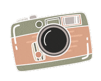 theinkybrush retro video vintage photography Sticker