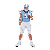 Tar Heels Football Sticker by Panini America