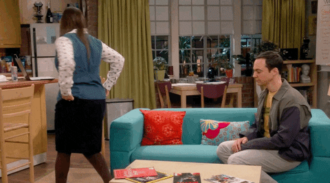 the big bang theory marriage GIF by CBS