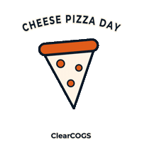 Celebrate Food Service Sticker by ClearCOGS