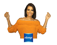 adrianasantanna Sticker by Always Brasil