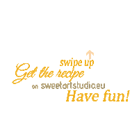 SweetArtStudio swipe up recipes sweetart sweetart studio Sticker