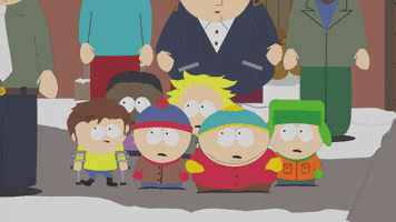 nervous eric cartman GIF by South Park 