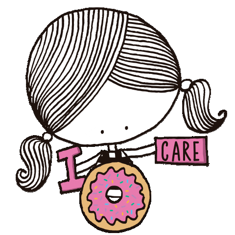 donut care Sticker by biapof