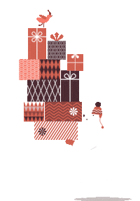 Shop Small Merry Christmas Sticker by EtsyDallas