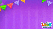 Happy Birthday Celebration GIF by Lucas and Friends by RV AppStudios