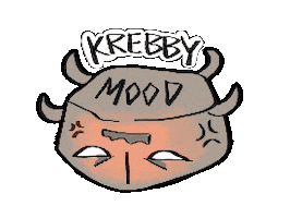 Angry Sticker by MG