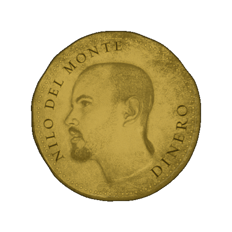 Gold Coin Sticker by Nilo del Monte