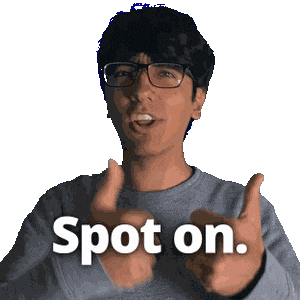 Spot On Sticker