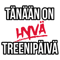 Hanhivaara cms liikunta kuntosali treenipäivä Sticker