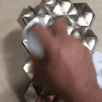 ATELIER-PREMIERE handmade sample interior design shining GIF