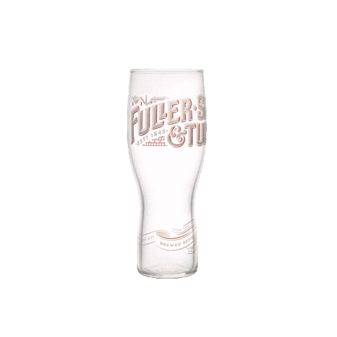 FullersPubs giphyupload drink red beer Sticker