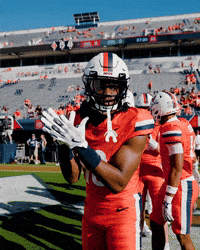 Virginia Football Clap GIF by Virginia Athletics