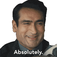 Kumail Nanjiani Definetly Sticker by 20th Century Studios