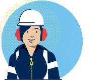 Strong Woman Hello Sticker by Wintershall Dea