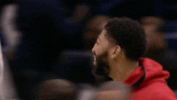 new orleans pelicans smiling GIF by NBA