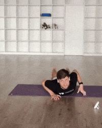 Yoga Pose GIF by YOGABODY