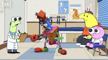 Doctor Hitting GIF by Adult Swim