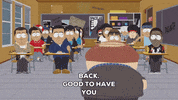 eric cartman school GIF by South Park 