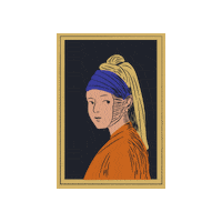 Painting Portrait Sticker by Digital Pratik
