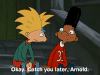 hey arnold nicksplat GIF