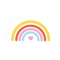 Rainbow Love Sticker by Luisa Postres
