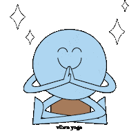 vibrayogastudio thank you yoga gracias namaste Sticker