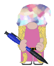 Once Upon A Time Writing Sticker