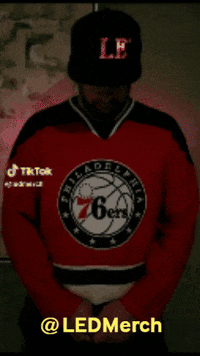 Philadelphia 76Ers GIF by LEDMerch