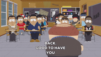 eric cartman school GIF by South Park 
