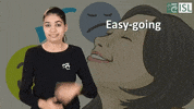 Easy-Going Sign Language GIF by ISL Connect