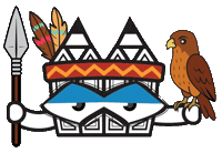 Native American Indian Sticker by Stamatia Alexaki