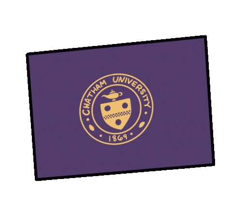 Chathamu Sticker by Chatham University