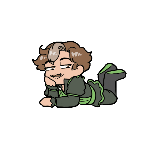 Eyebrows Chibi Sticker